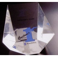 Custom Lucite Award w/ Die Cut Panels